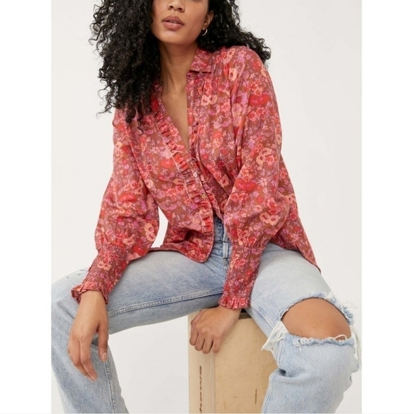 Free People wild gardenia top, size S, nwt - Picture 9 of 10